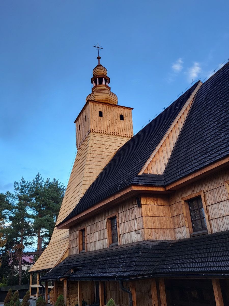 Stroma - Pokrycia gontem drewnianym